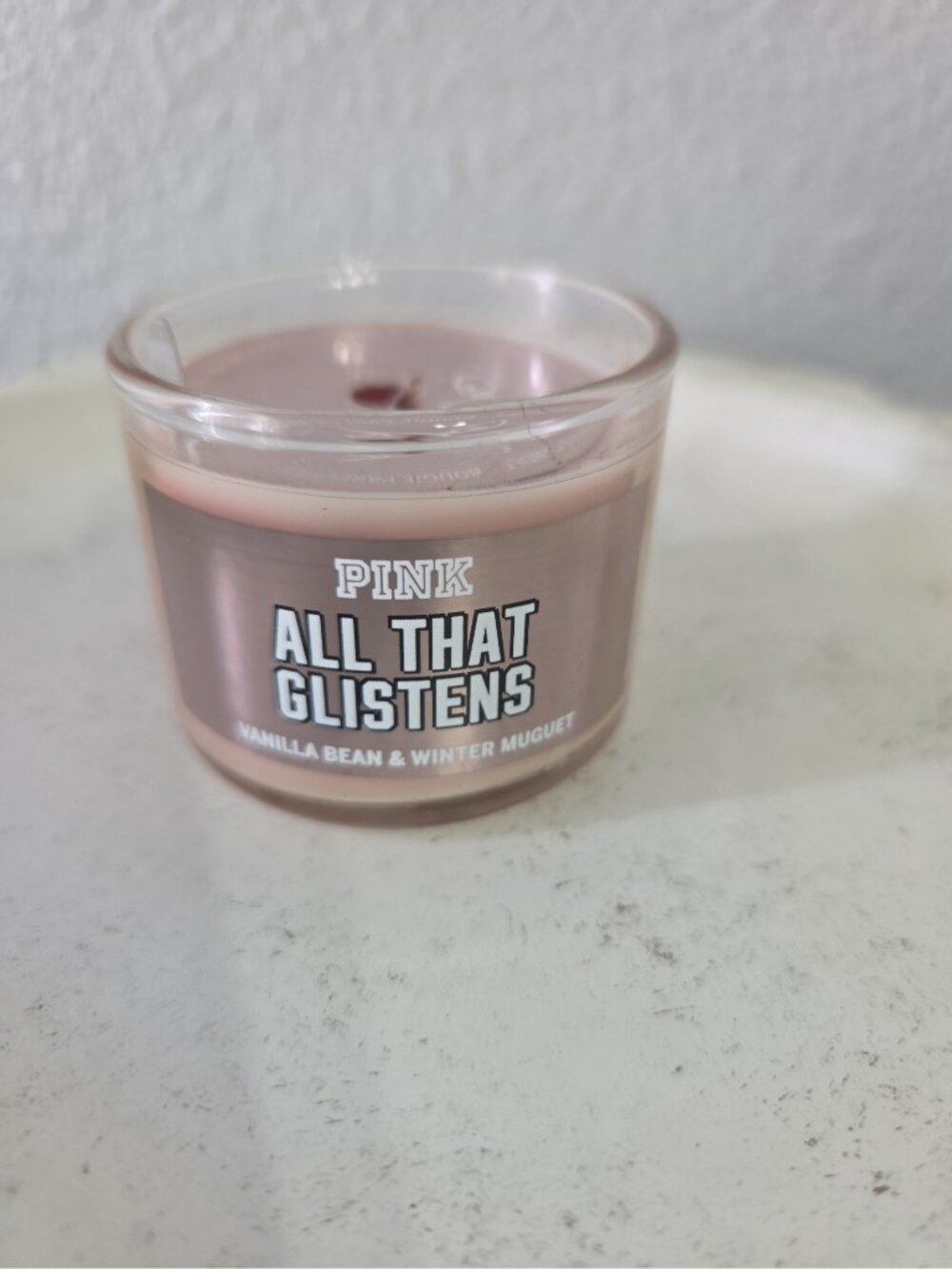 Victoria’s Secret PINK All That Glistens Mini Candle